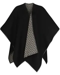 Ferragamo Gancini Cape Schwarz