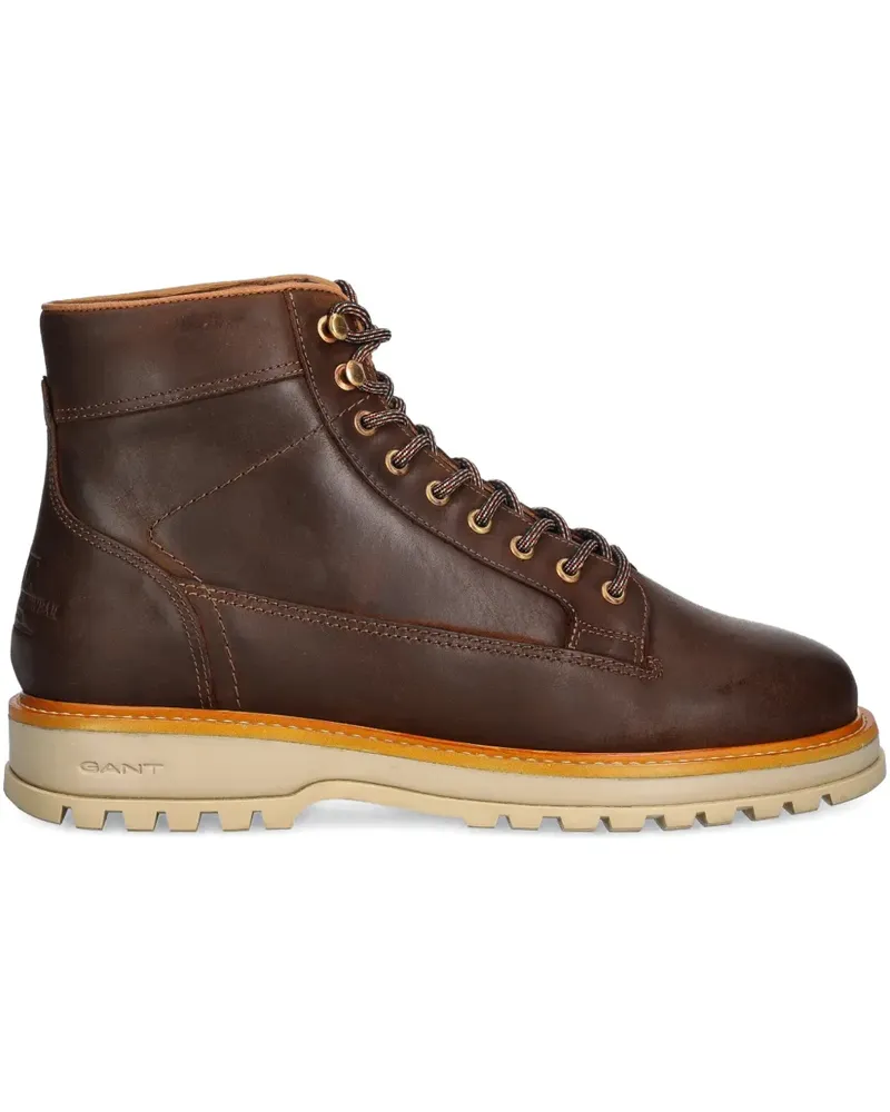 Gant lace-up lug-sole boots - Braun Braun