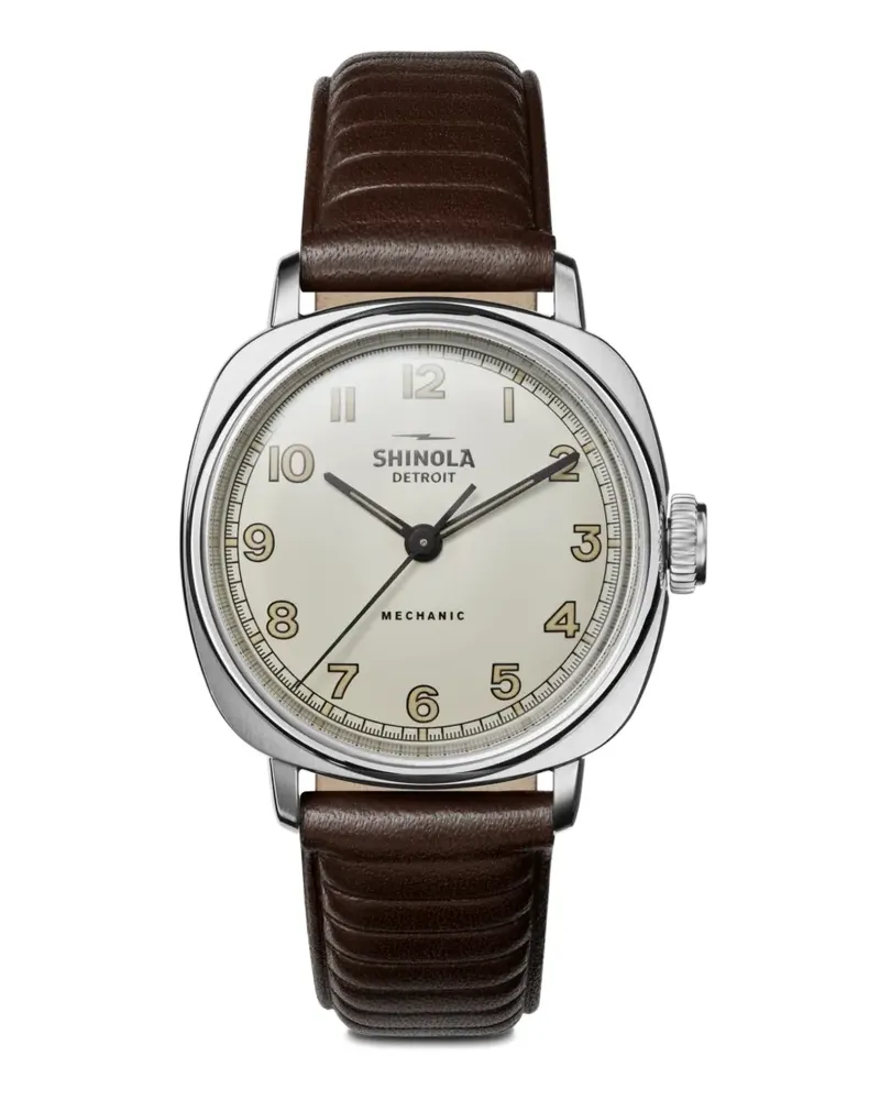 SHINOLA Mechanic Armbanduhr 39mm - Nude Nude