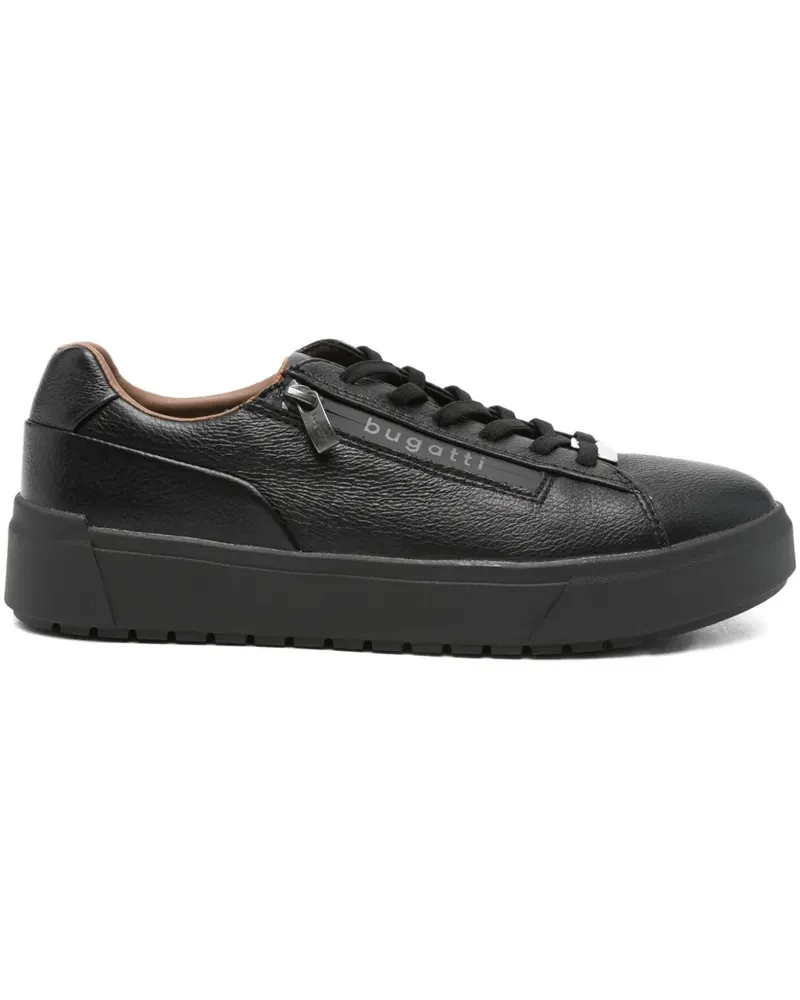 Bugatti Sneakers mit Schnürung - Schwarz Schwarz
