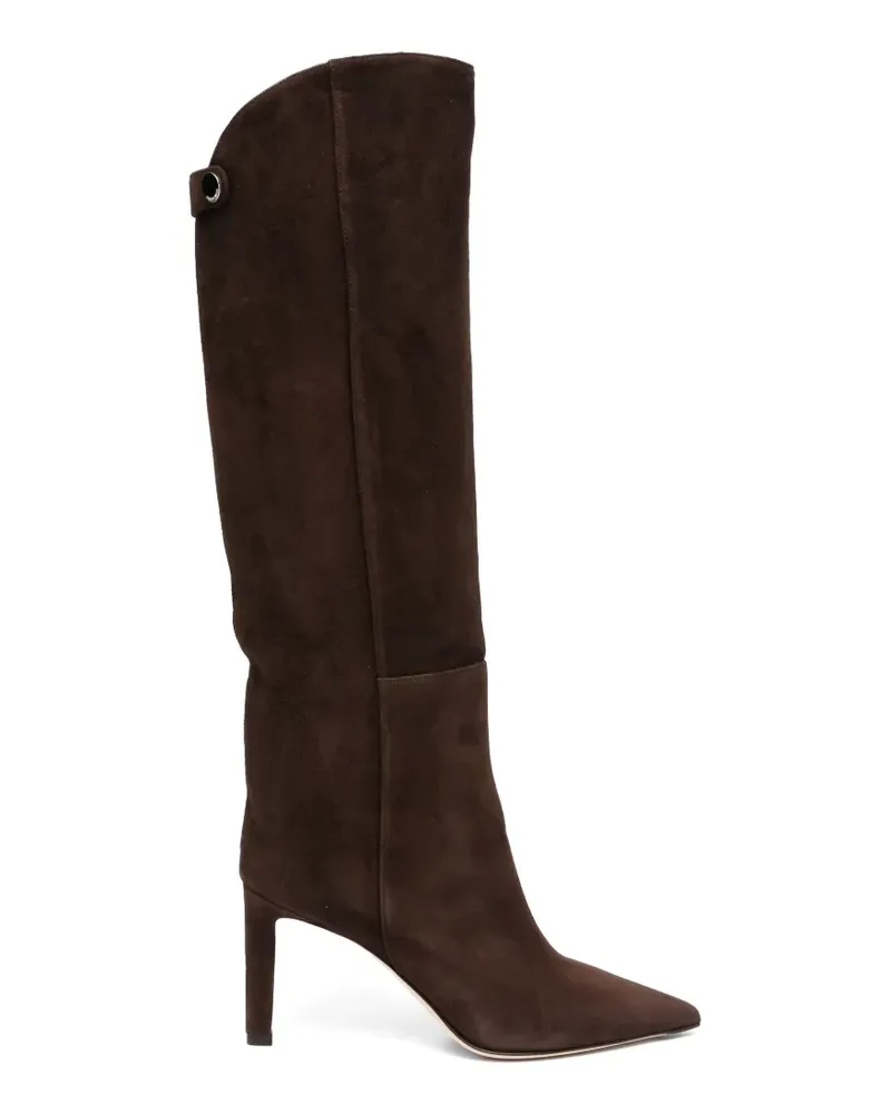 Jimmy Choo Alizze Stiefel 85mm - Braun Braun