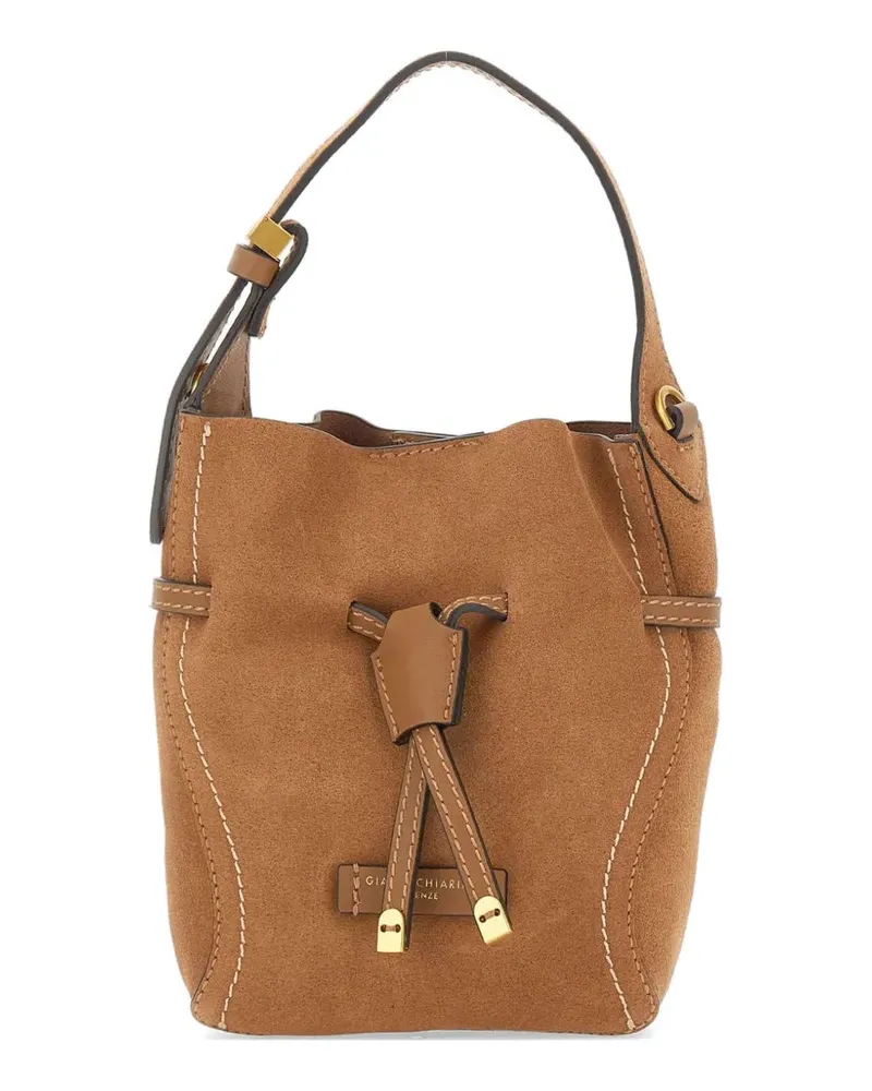Gianni Chiarini Sienna bucket bag - Nude Nude