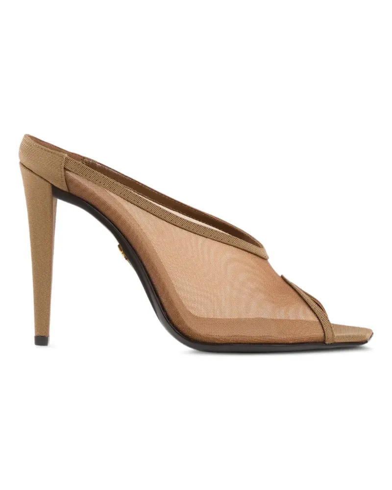 Giuseppe Zanotti Guepiere Mules 105 - Nude Nude