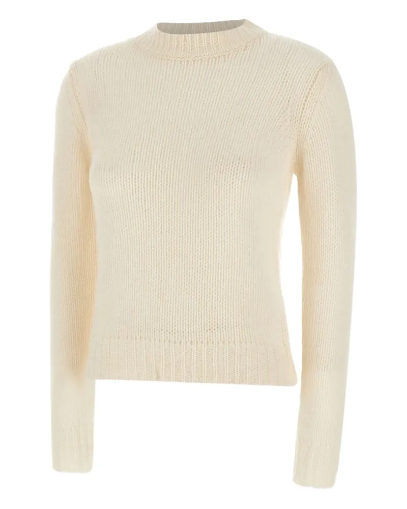 Max Mara ribbed cashmere sweater - Nude Nude