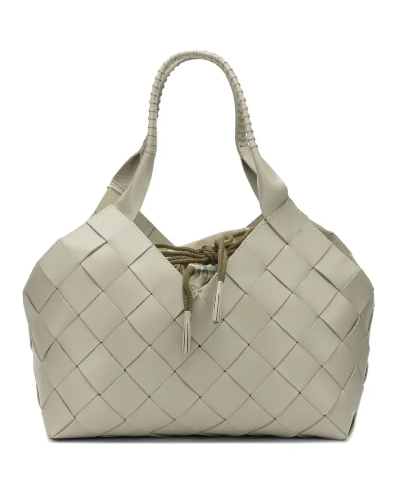 Dragon Diffusion Castello leather shoulder bag - Nude Nude