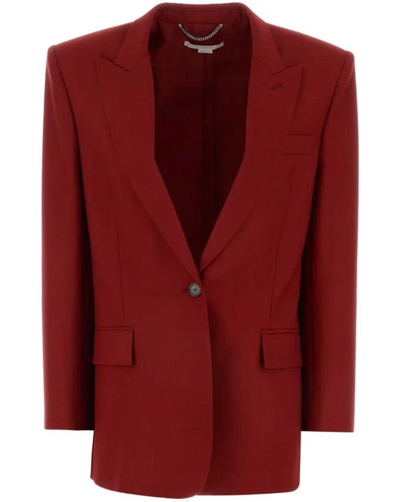 Stella McCartney Blazer im Oversized-Look - Rot Rot