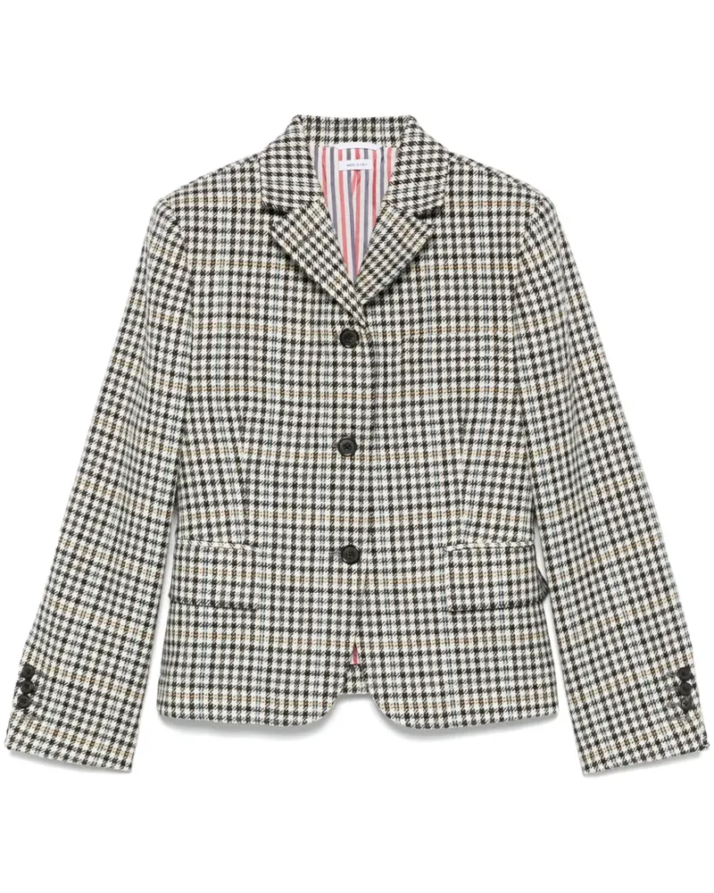 Thom Browne Jacke mit Gunclub-Check - Weiß Weiß