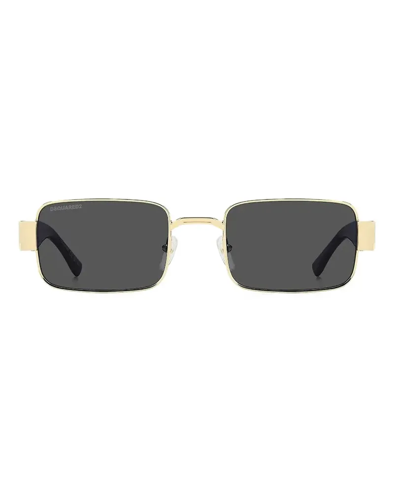 Dsquared2 Sonnenbrille mit eckigem Gestell - Gold Gold