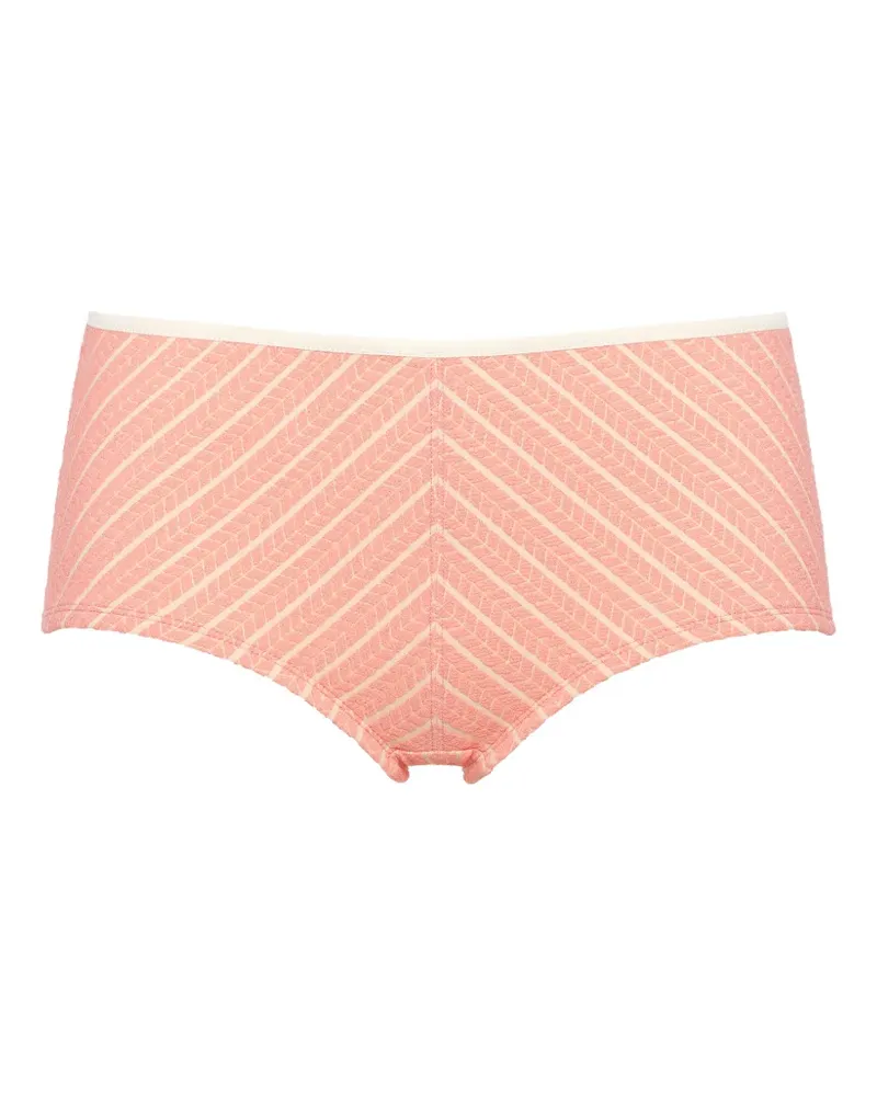 Eres Gestreiftes Aftersun Bikinihöschen - Rosa Rosa