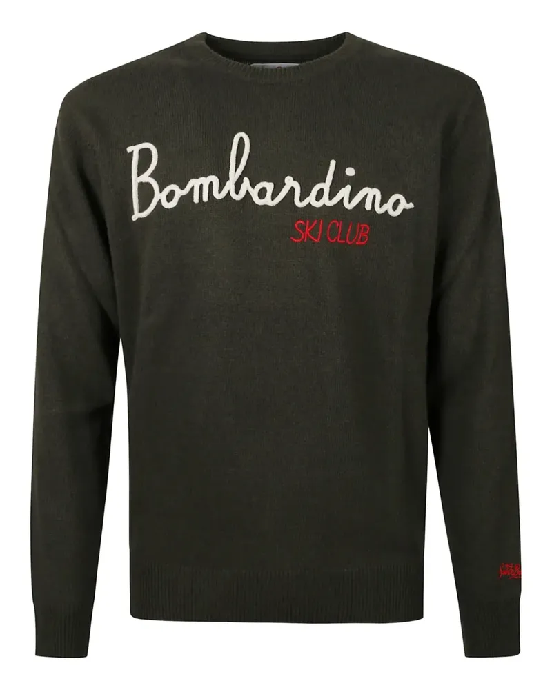 MC2 Saint Barth Heron embroidered sweatshirt - Grün Grün