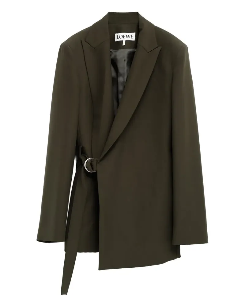 Loewe belted jacket - Grün Grün