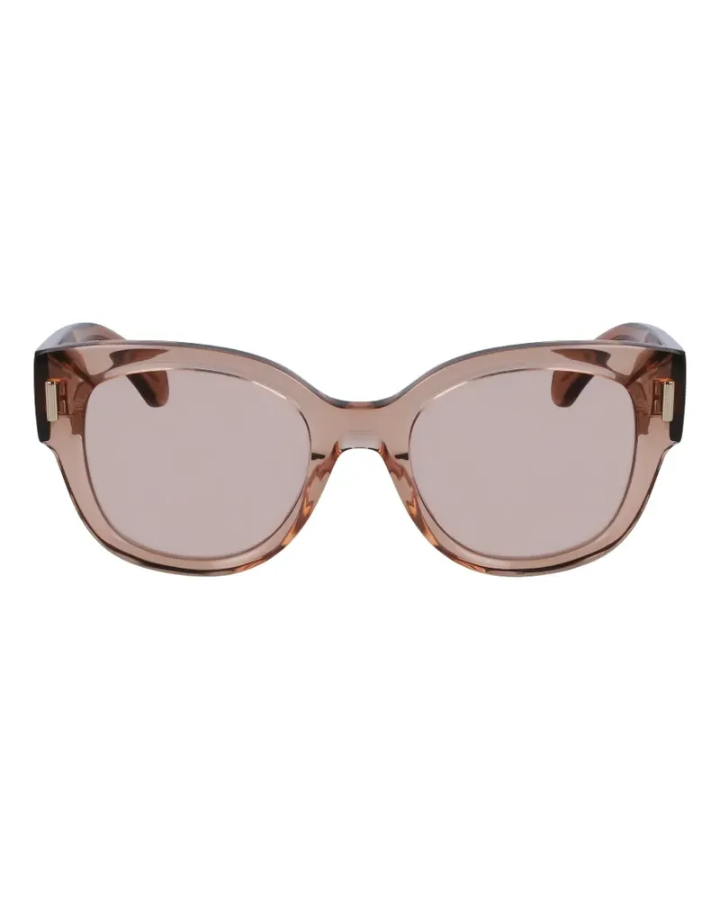 Ferragamo round-frame sunglasses - Braun Braun