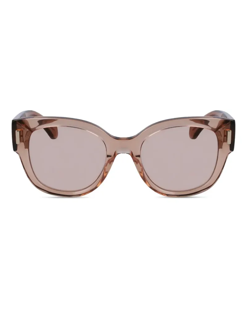 Ferragamo round-frame sunglasses - Braun Braun