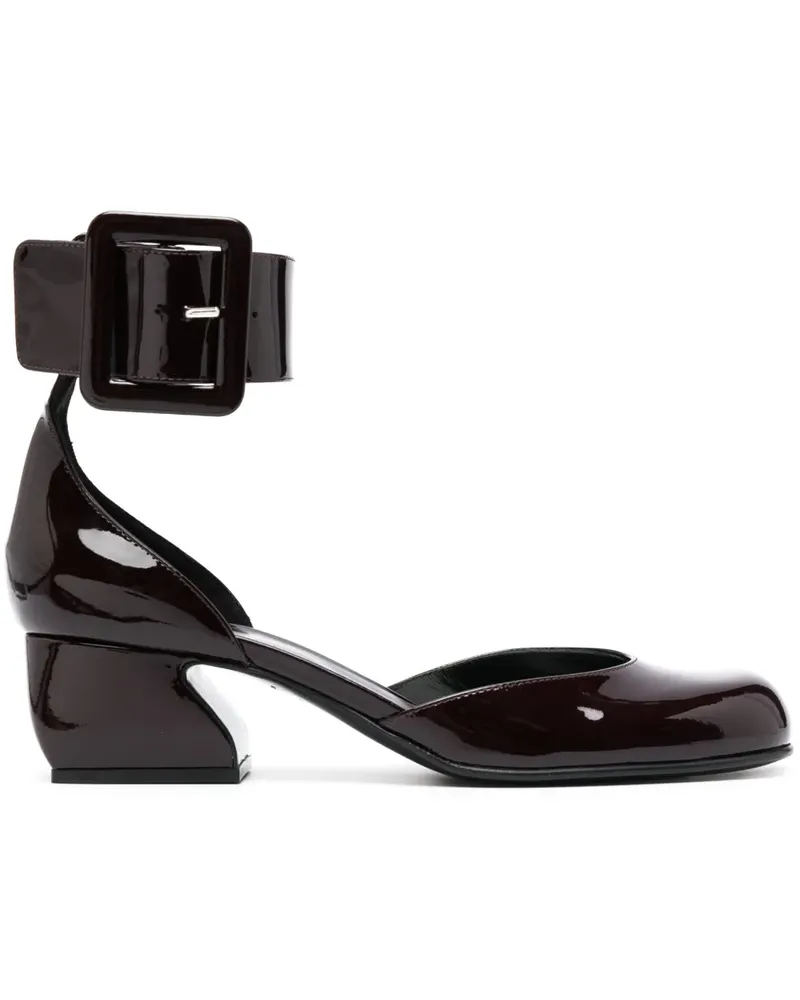 Sergio Rossi Si Rossi Pumps mit Schnalle 45mm - Rot Rot