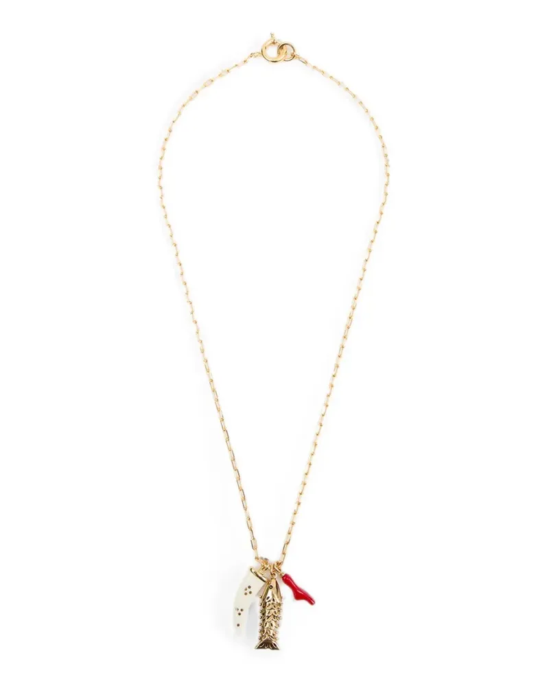 Isabel Marant New River long necklace - Gold Gold