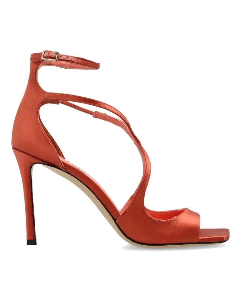 Jimmy Choo Azia 95 strappy sandals - Orange Orange