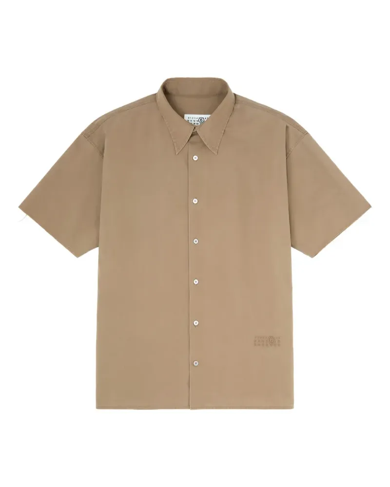 Maison Margiela Hemd mit kurzen Ärmeln - Nude Nude