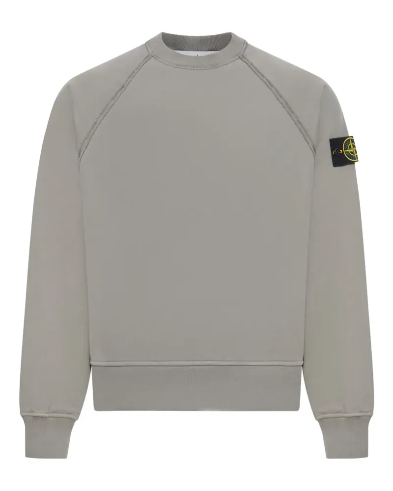 Stone Island raglan-sleeves sweatshirt - Grau Grau
