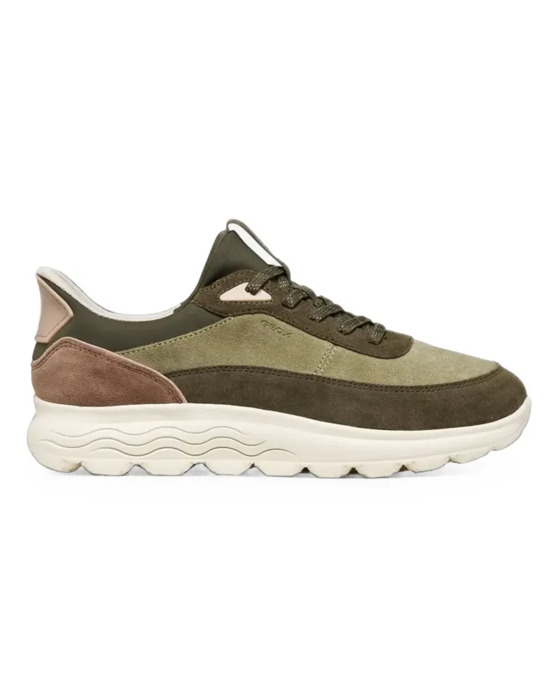 Geox Spherica panelled sneakers - Grün Grün