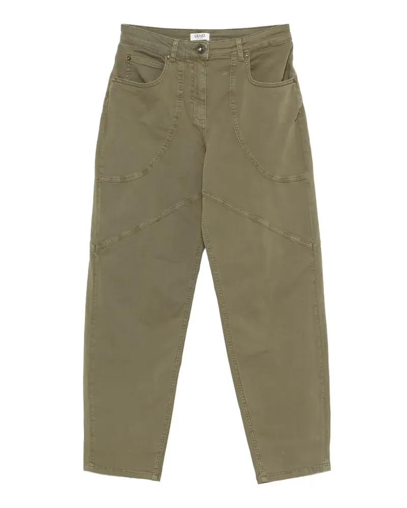 Liu Jo Hose mit dekorativer Naht - Grün Grün