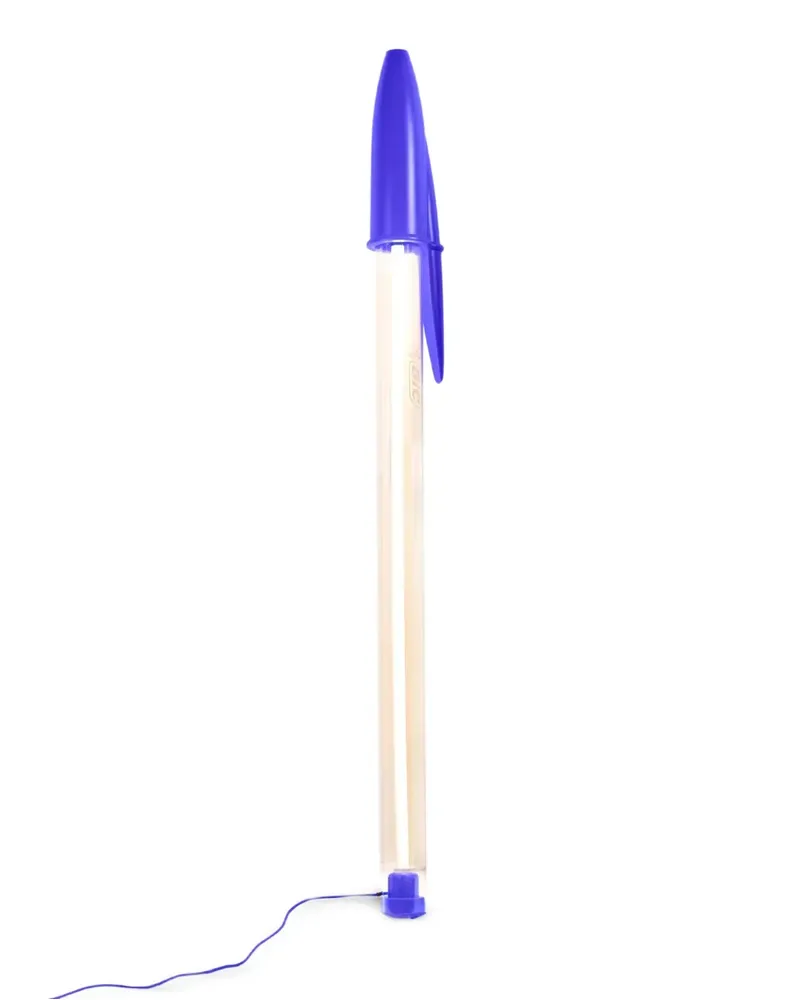 Seletti x BIC® Stift-Stehlampe - Blau Blau