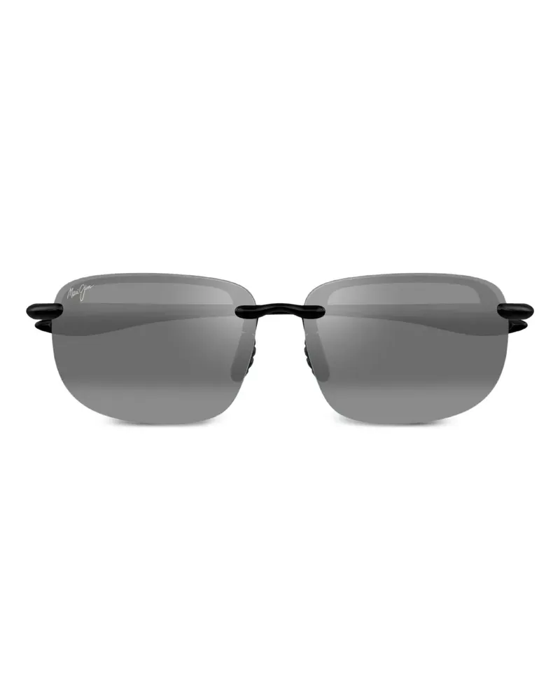 Maui Jim Rahmenlose Brille mit eckigen Gläsern - Schwarz Schwarz