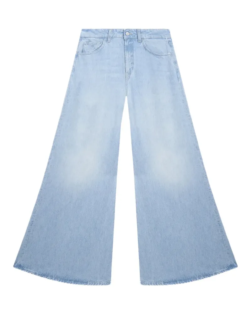 Dondup Weite Jeans im Five-Pocket-Design - Blau Blau