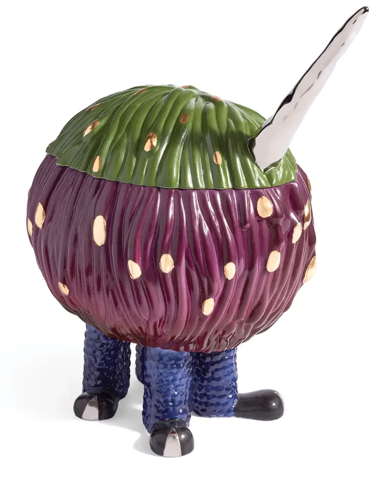 L’OBJET Haas Jewel Beetle Monster Porzellangefäß - Violett Violett