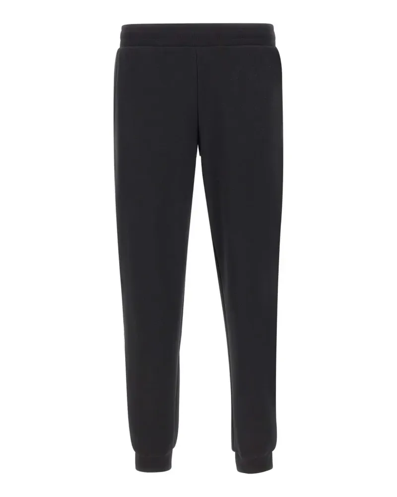 EA7 Jogginghose mit Logo-Streifen - Schwarz Schwarz