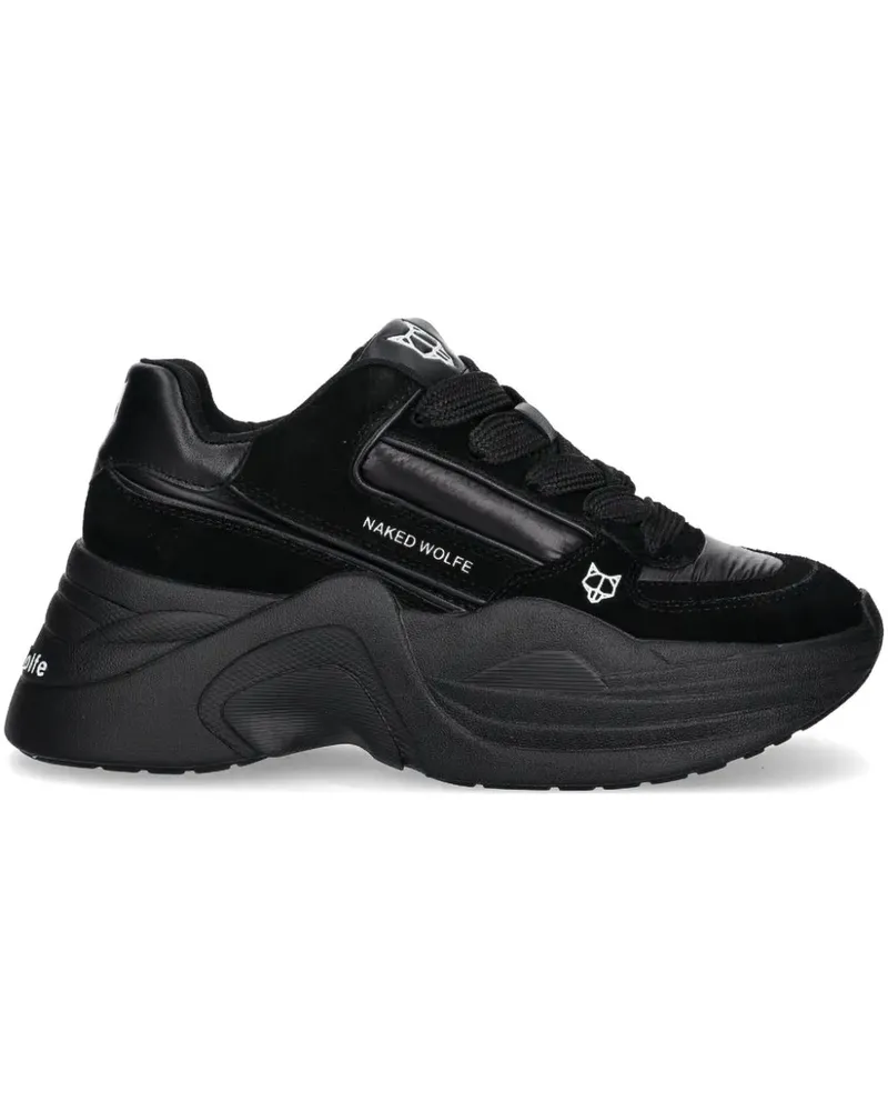 Naked Wolfe Temple Sneakers - Schwarz Schwarz