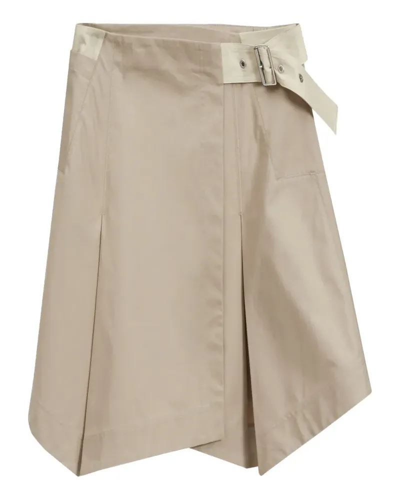 3.1 phillip lim Midirock mit Gürtel - Nude Nude