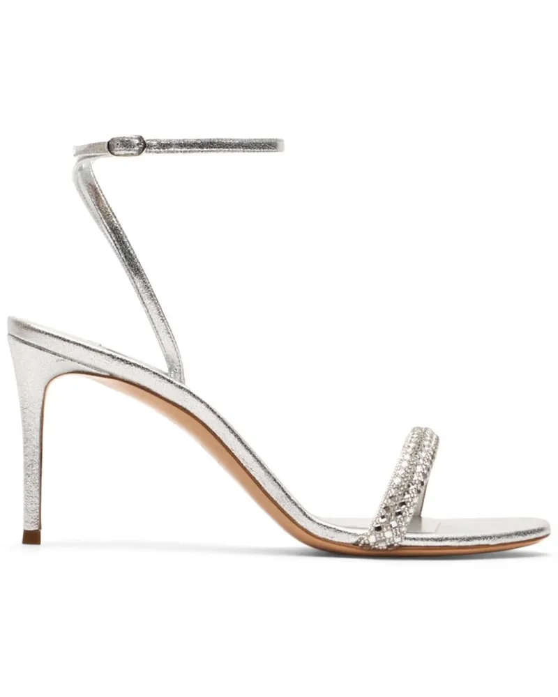 Casadei Stratosphere Julia Wonder Sandalen 80mm - Silber Silber