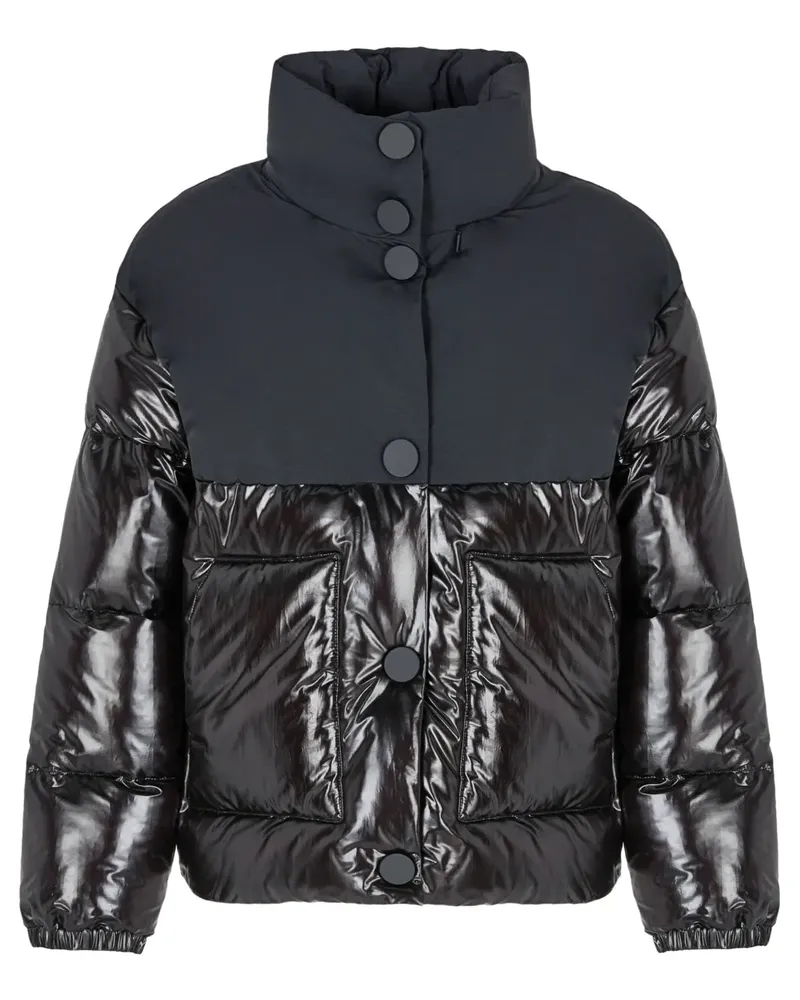 Armani Exchange Daunenjacke mit abnehmbarer Kapuze - Schwarz Schwarz