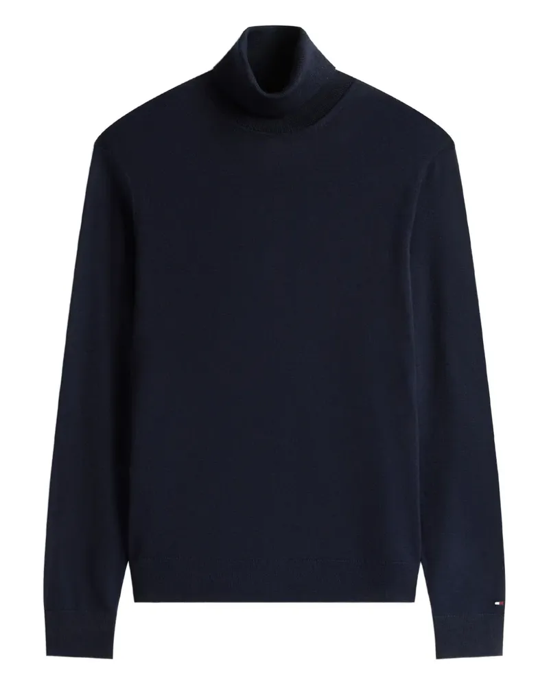 Tommy Hilfiger Pullover mit Rollkragen - Blau Blau