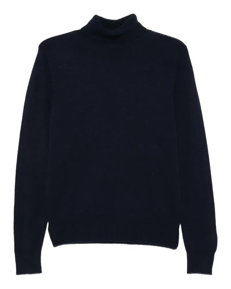 ASPESI Pullover mit Rollkragen - Blau Blau