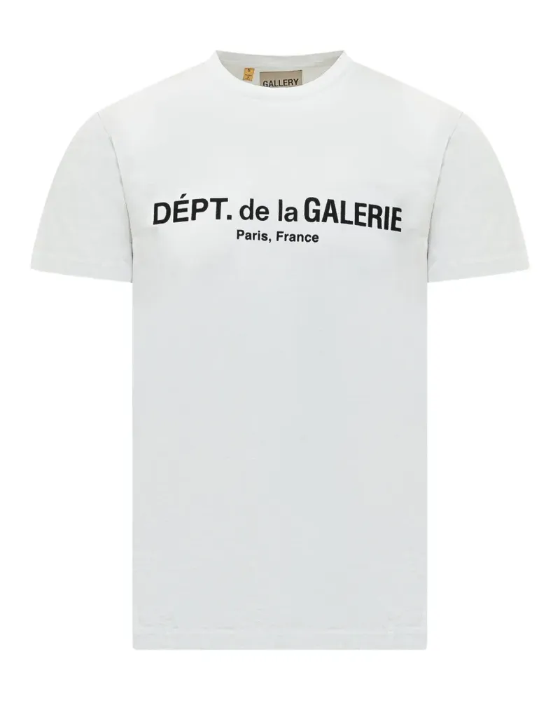 GALLERY DEPT. logo-print T-shirt - Weiß Weiß