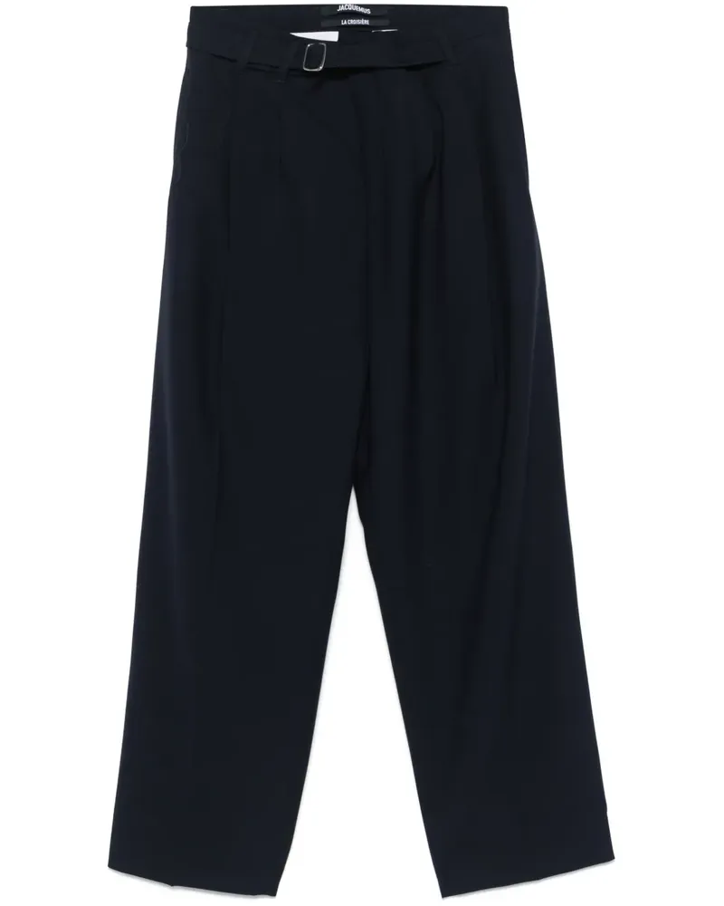 Jacquemus Le Pantalon Canevas Hose - Blau Blau
