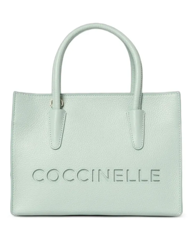 Coccinelle Strukturierte Myrtha Tote Bag - Grün Grün