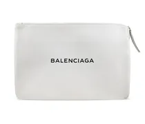 Everyday Clutch mit Logo - Weiß