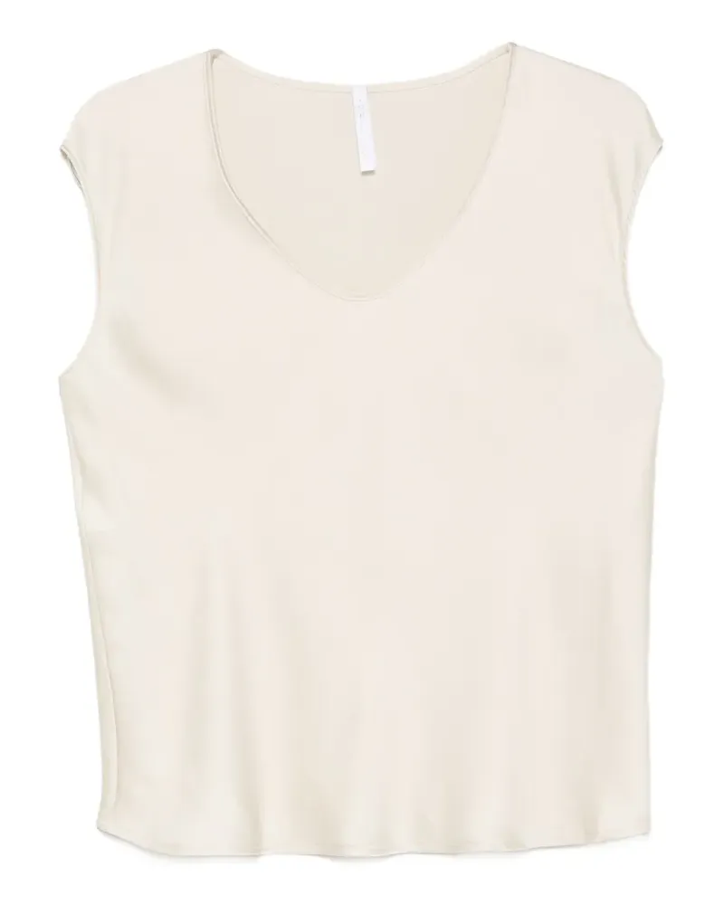 IMPERIAL Top mit V-Ausschnitt - Nude Nude