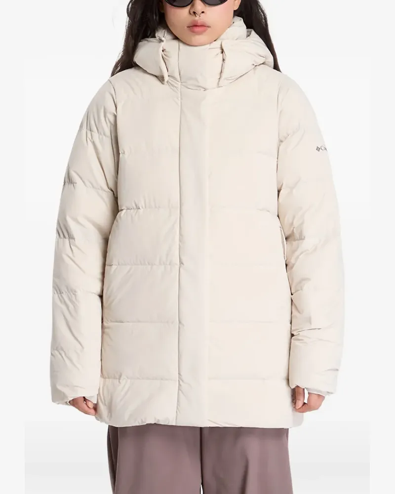 Columbia Sportswear Company Amaze Puff mid hooded jacket - Nude Nude