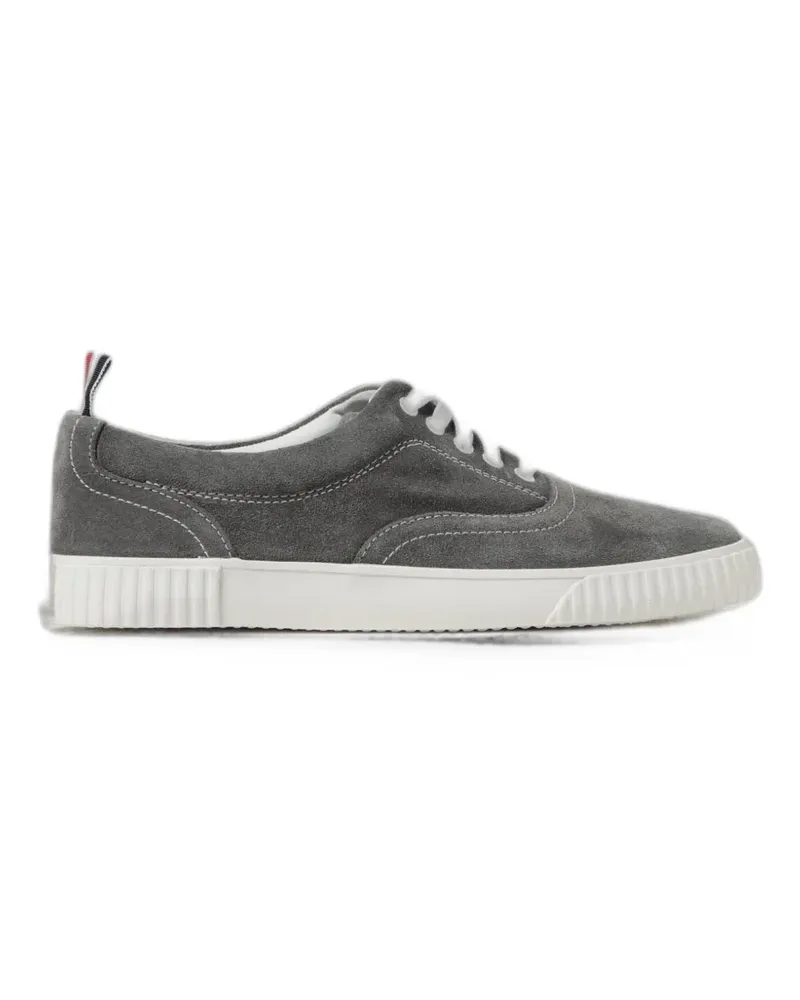 Thom Browne suede low-top sneakers - Grau Grau