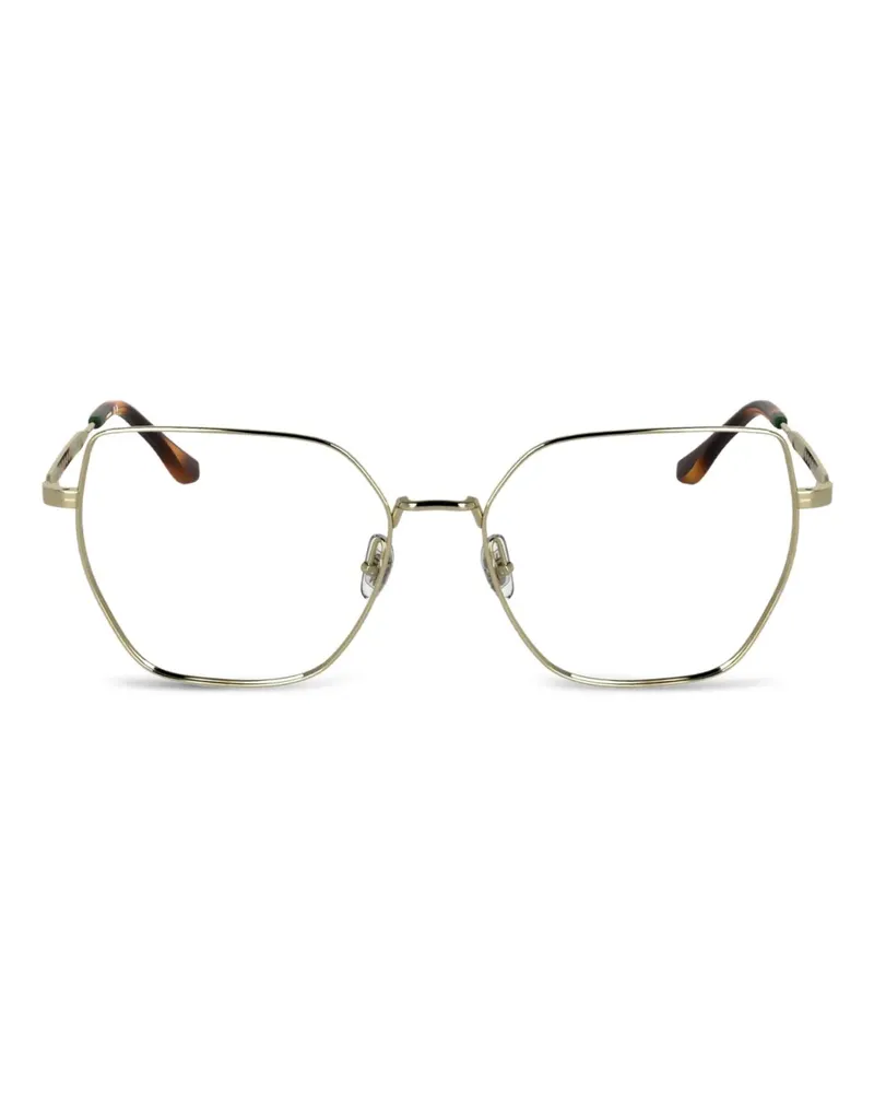Lacoste Brille mit geometrischem Gestell - Gold Gold