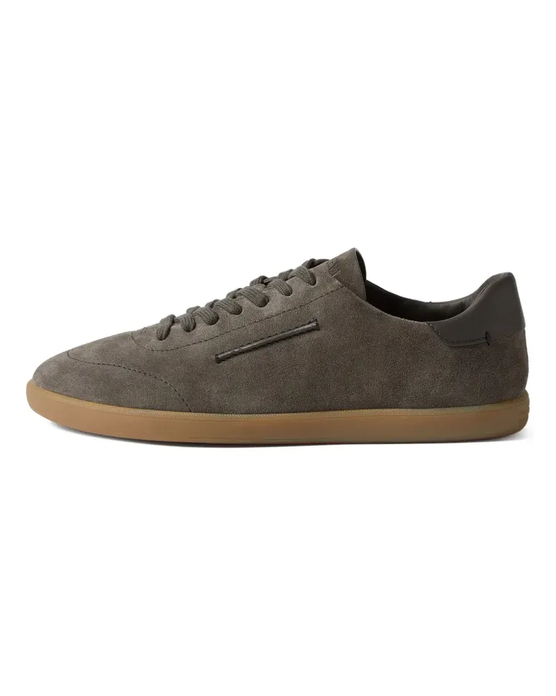 Ermenegildo Zegna Sneakers aus Wildleder - Grau Grau