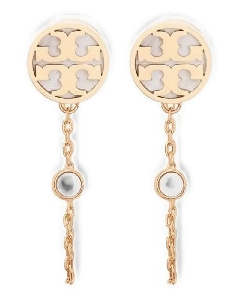 Tory Burch Icon Ohrringe mit Perlmutt - Gold Gold