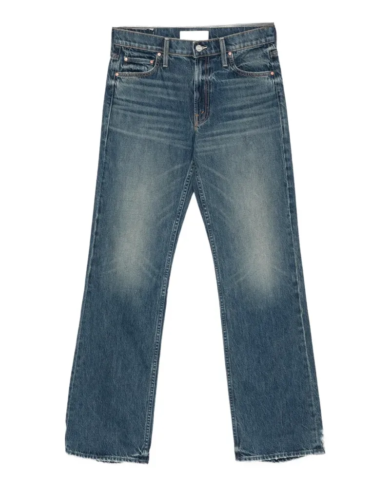 Mother faded whiskered jeans - Blau Blau