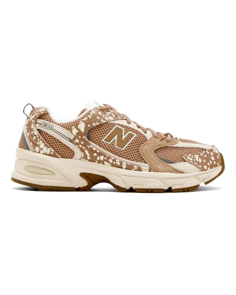 New Balance 530 spotted panelled sneakers - Nude Nude