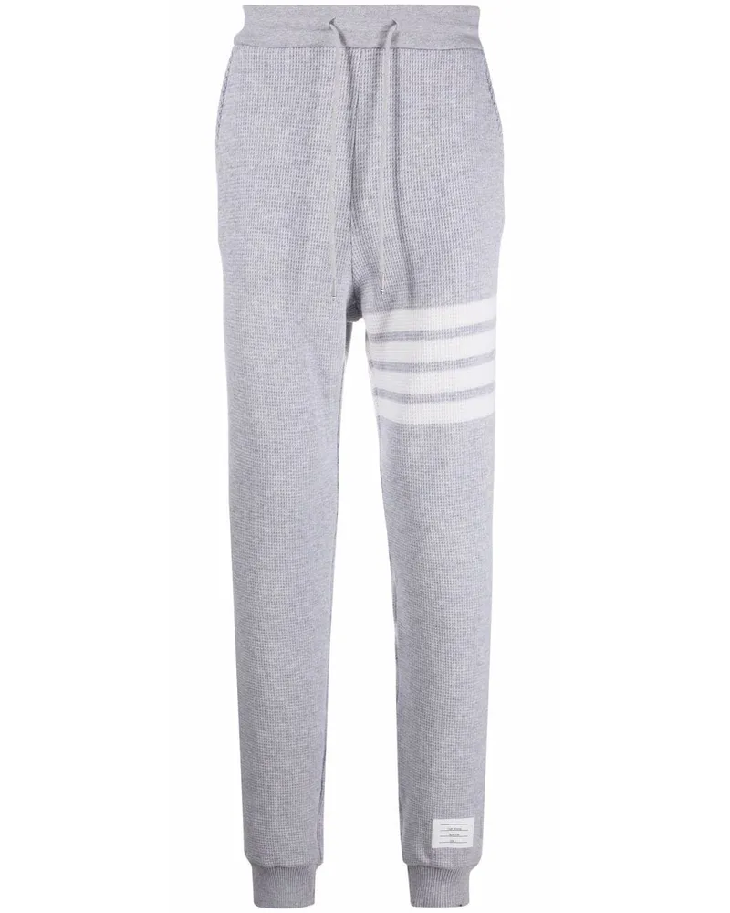 Thom Browne Gestrickte Jogginghose - Grau Grau