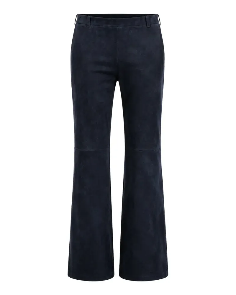 Stouls Oswald suede trousers - Blau Blau
