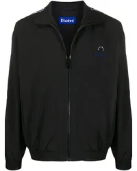 Études Studio Bomberjacke mit Logo Schwarz